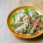 Nam Tok Moo (Pork Neck with Thai Herbs)