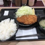 Matsunoya Hibarigaoka Ten - ロースカツ定食（ライス大）