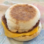 McDonald's Nagai Koen Tori Ten - ソーセージマフィン（110円）