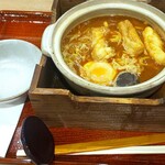 そば政 - 味噌煮込みうどん ￥814