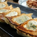 Haoche Gyoza Ten - セロリ焼餃子 ¥400