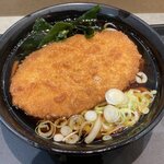 Nadai Fuji Soba Seibu Shinjuku Ten - 11月29日の大きいカレーコロッケうどん