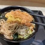 Nadai Fuji Soba Seibu Shinjuku Ten - そのコロッケの断面