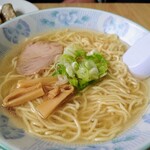 ラーメンのささき - ギョウザラーメン 塩①