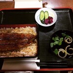 Unagi Kawano - ランチのうな重(並) 1800円