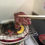 炭火焼肉 にくまさ - カルビぽい食べ頃