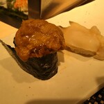 Kanda Edokko Zushi Nishiguchi Ten - うにとホッキ