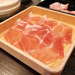 Shabu Yo Matsudo Goko Ten - 三元豚食べ放題コース（税込1,539円）／三元豚肩ロース