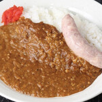 Curry Shop 22 - カレーライス（S）250g： 680円 ＋ お肉屋さんの手作りソーセージ：280円（税込）