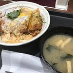 松のや - ロースかつ丼（590円）