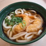 Muten Kura Zushi Takamatsu Matsushima Ten - えび天うどん