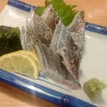 Marutomi Suisan Ikebukuro Nishiguchi Ten - 太刀魚刺身