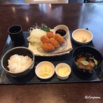 源喜屋 - ｶｷﾌﾗｲ定食