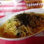 Pasta DE Mangiare - 合鴨とネギの和風パスタ