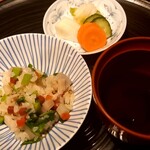 Minamiyama Kissen - お食事は土鍋で炊いたご飯　お替りもＯＫ