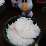 天下一品 - ご飯アップ