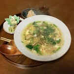 會津屋 - 山菜おこわ雑炊の朝定食