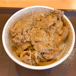 Sukiya Nanura Wa Eki Higashiguchi Ten - ごまだれ豚丼 並