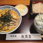 Soba Dokoro Yamamoto - 鴨とじ丼セット