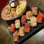 Zenseki Private rooms Izakaya Niku Zushi All you can eat Niku Yaro Shinjuku Hon Ten - 