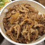 Sukiya Akita Higashi Ten - 牛丼並盛 いまさらですが完成されてます。(笑)