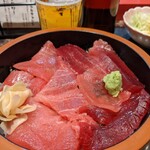 Irifune Zushi Ryogae Cho Ten - ランチ：トロ赤身丼