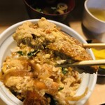 浜さき - ふわとろ玉子に包まれたロースとんかつ