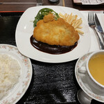 Japanese cuisine Konohana (Venetian Hotel Shiroishi Zao) - Japan X カツレツデミソース ¥1749