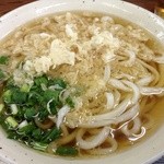 うどん坊 - 天かすうどん(250円)