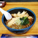 お食事処 はくちょう - 海老天そば　900円