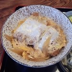 そば処　松月庵 - カツ丼セットのカツ丼