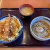 Ten-don Tenya Higashishizuoka Ten - 天丼 小そばセット