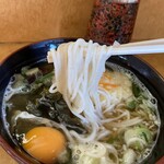 Umashi Soba Tei - じょんからそば　５００円