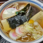 Takeda-ya Soba - おかめ五目そば 750円（税込）