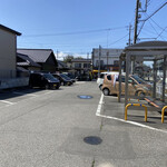 E・Y竹末 - ここは喜連川商工会の駐車場。竹末本店のお客様は無料で停めれます。本店に停めるより停めやすいですよ。（店の真ん前）