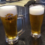 お食事処 はくちょう - 生ビール  670円