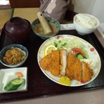 Tonkatsu Wakou - ロースとんかつランチ980円