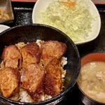 Yaba Ton Nagoya Lucent Ten - 味噌ひれカツ丼＋豚汁