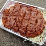 とんかつ道場 - 令和4年4月
ソースカツ弁 650円