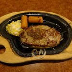 びっくりドンキー - レギュラーバーグステーキ200ｇ 575円