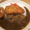 社 - カツカレー 650円＋カニクリームコロッケ200円