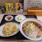 みやび - ラーメン＋半チャーハンセット