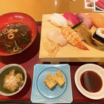 Oranku Ya Kitashinchi Nishi Ten - 寿司定食