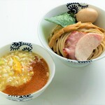 Tokkyu Torisoba Ryusuke - 味玉海老つけ蕎麦