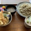 Miyamura - そば御膳(もり)ミニ天丼、1,430円