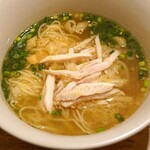 チャイニーズバル ゆずのたね - 極細麺の鶏そば