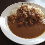 CoCo壱番屋 - 焼きしゃぶカレー+肉大盛り+7辛。