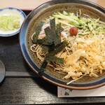 Monzen Soba Daikokuya - 冷やしたぬきそば大盛り