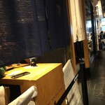 SUSHI TOKYO TEN、 - 入り口横  外から