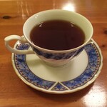 ザブレイクズカフェ - ランチドリンクはホットコーヒーを食後に